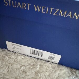 Stuart Weitzman black dancer 75 pumps